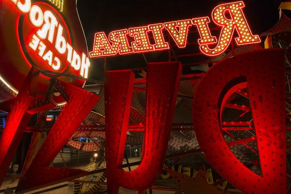 Riviera neon sign at The Neon Museum